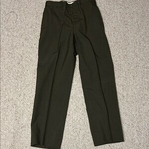 USMC Marine Corps Service A Trousers 31R – Poly/Wool Tropical Green 2241 Class 3
